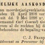 Nederlandsche staatscourant 14-05-1898