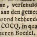 Haagsche courant 29-06-1801 - Het oudst bekende krantenbericht betreffende een Gelauff